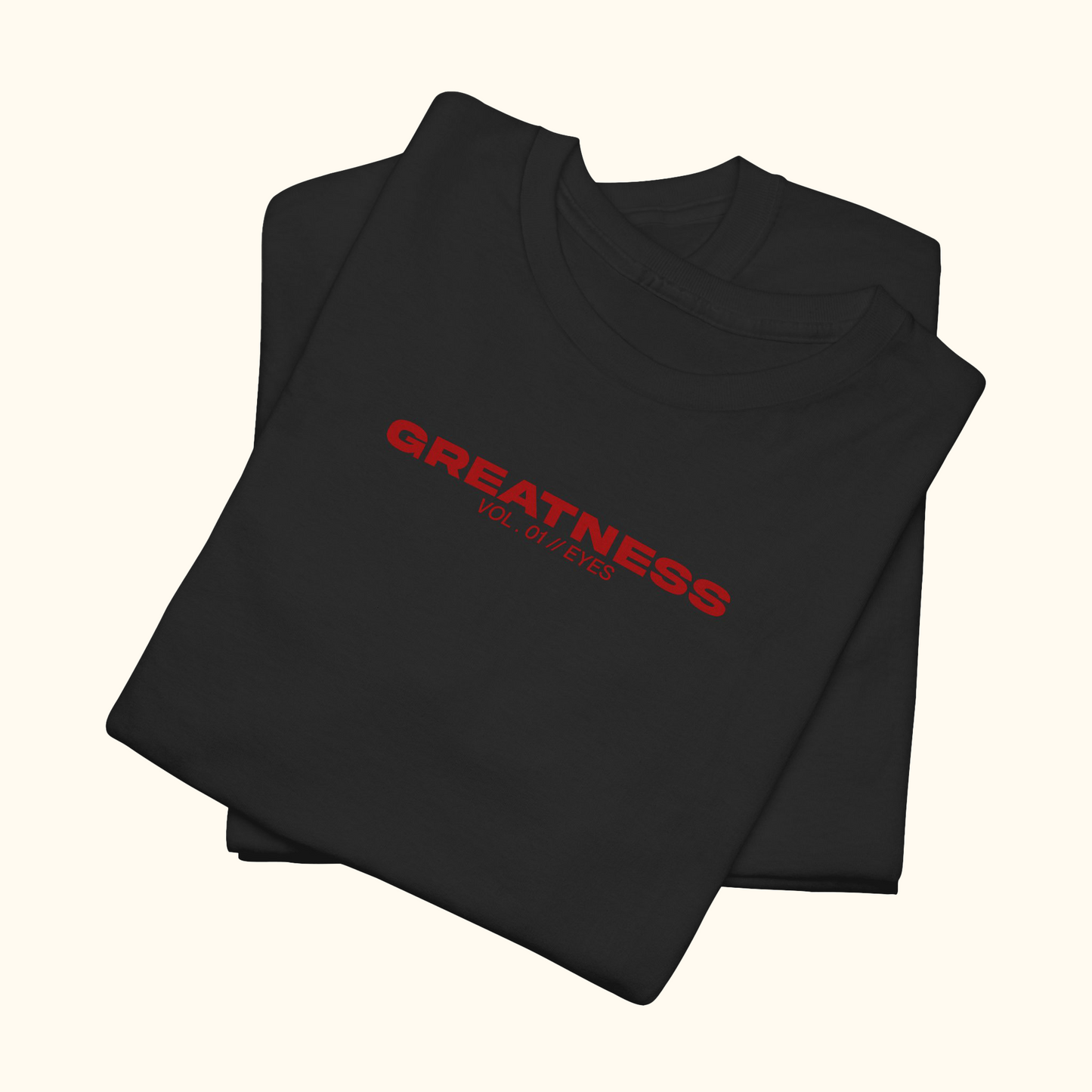 Greatness Front Print Tee