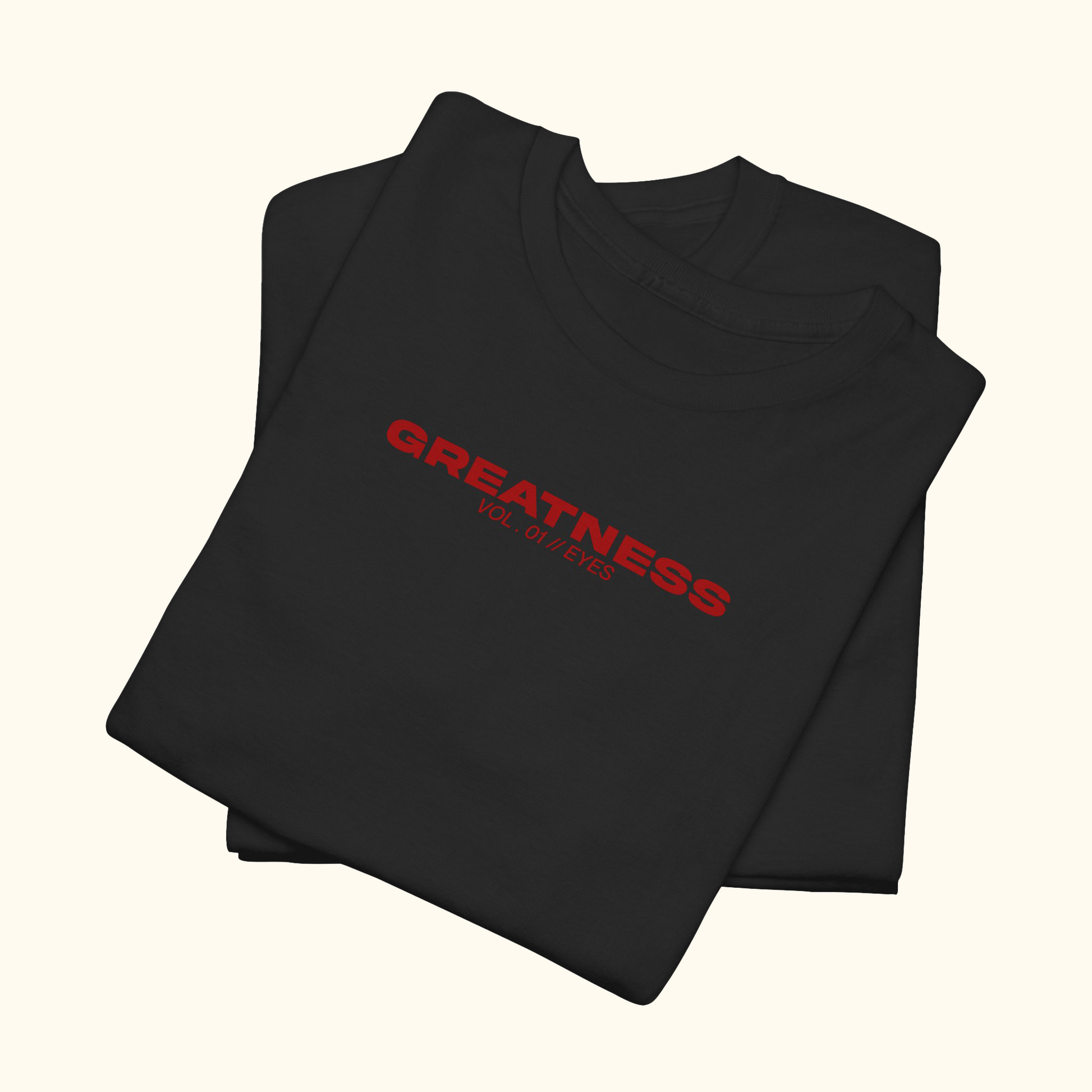 Greatness Front Print Tee